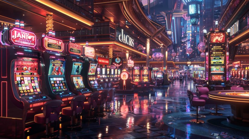 Queen Casino fish game arcade shooting screen with colourful underwater scene